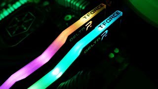 Сочная игровая оперативная память с подсветкой T-Force Delta DDR4 RGB