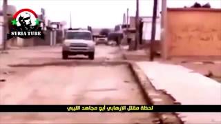 SAA Tank Blows Up ISIS Gunner Truck