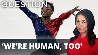 Simone Biles withdraws from Olympic final ‘We’re human, too’