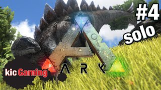 Let's Play ARK: Survival Evolved single player survival Ep 4 - Tame a dilo