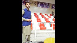 Our First V-Log | Part-I Peshawar Qayyum Stadium|Hasnain & Adnan 2019