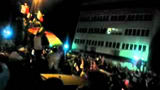 Festeggiamenti semi finale italia germania