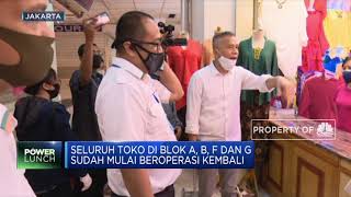 Normal Baru, Pasar Tanah Abang Kembali Dibuka