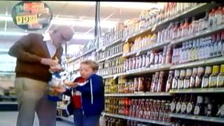 Bad grandpa airbag and shoplift scene