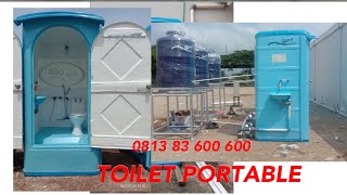 Harga toilet portable 2018, jual toilet portable fiberglass, harga sewa toilet portable 2018, toilet