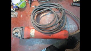 HILTI AG125 УШМ, перемотка якоря.
