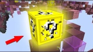 ЧТО БУДЕТ, ЕСЛИ ДОБЫТЬ ЭТОТ ЛАКИ БЛОК? - (Sky Wars с Лаки Блоками)