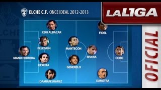 El Once Ideal del Elche CF 2012/2013