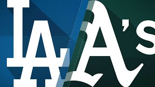 Small-ball leads Dodgers over A's: 8/7/18