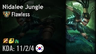 Nidalee Jungle vs Elise - Flawless - KR Challenger Path 6.5
