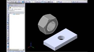 Повернуть компонент КОМПАС-3D
