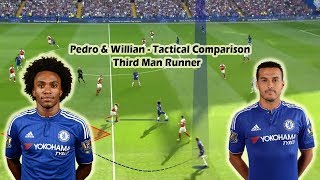 Pedro The Key for Maurizio Sarri? Pedro vs Willian (Tactical Comparison)