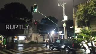Mexico: Footage emerges of last seconds of Mexico City earthquake