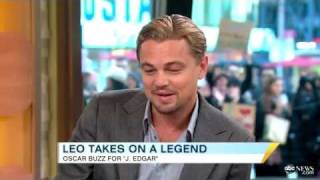 Leonardo DiCaprio Interview on Good Morning America!!