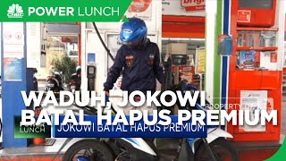 Jokowi Batal Hapus Premium