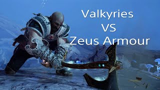 Valkyries vs Armour of Zeus (GMGOW) | God of War