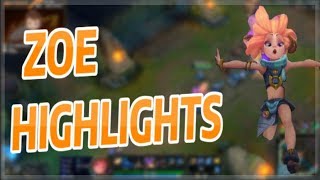 MATTHEOS ZOE HIGHLIGHTS MONTAGE #2 - PENTAKILL, 1v2 OUTPLAYS, BOOSTED MECHANICS (League of Legends)