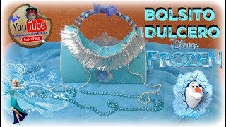 Bolsa Dulcero de Frozen en fieltro DIY/Felt  Hand Purse