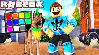 PICKING MY NEW DOG IN MAD CITY!! ( ROBLOX GAME PLAY )