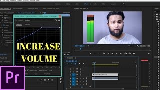 How to increase bad Volume Level in Adobe Premiere Pro