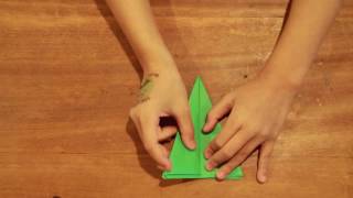 How to make an inflatable oragami diamond