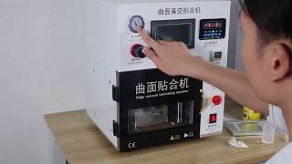 EDGE laminating machine for Huawei  mate 9 pro lcd repair