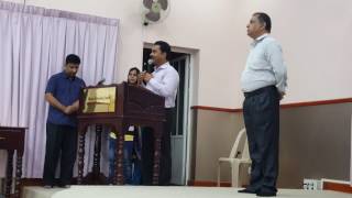 Farewell of Mrs. &Mr. Biju varkey