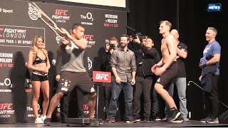 UFC Fight Night 127: Werdum vs Volkov, official weigh-in