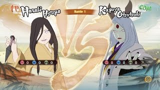 NSUNS 4 Free Battle - Hanabi Hyuga VS Kaguya Otsutsuki