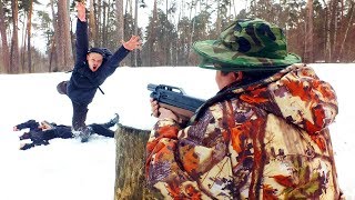 ОПАСНАЯ ОХОТА НА БРАКОНЬЕРОВ | Серега Штык #6 ВЗОРВАЛ ОЗЕРО НА РЫБАЛКЕ
