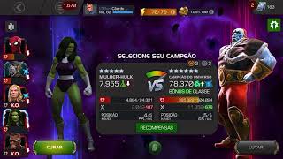 Ajudando um amigo de she Hulk com reviver de 20 % no ato 6.2 the champion