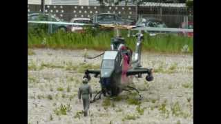 AH-1 Cobra Takeoff + Landing Graz - FH Joanneum