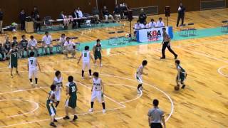 2013秋季選手権大会女子バスケットボール〈中央ー岡豊〉