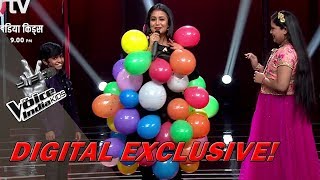 Neha Kakkar Wrapped In Balloons | Moment | The Voice India Kids - Season 2