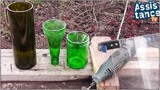 Как РОВНО ОТРЕЗАТЬ БУТЫЛКУ для ВАЗЫ или другой поделки