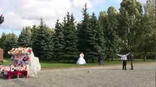 Сва́дьбы, тради́ции России wedding at victory Park part III