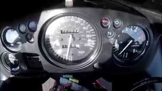 Honda CBR1100XX Blackbird 0-60 0-100 0-130 @ Henstridge Airfield