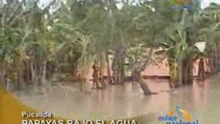 Lluvias torrenciales inundan Pucallpa y arrasan cultivos