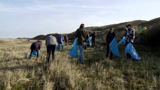 natuurnieuws 2014 Schoonmaken van de Slufter