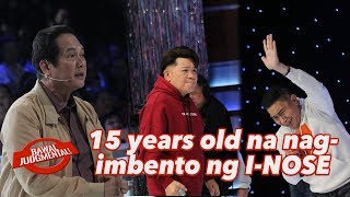 15 years old na nag-imbento ng I-NOSE | Bawal Judgmental | January 28, 2020