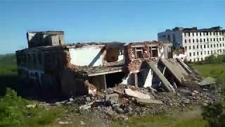 Заброшенный военный городок.   п. Вьюжный ( часть 2)