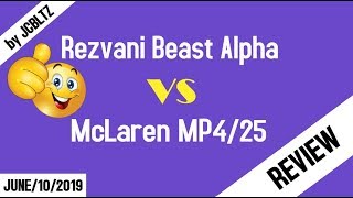 Asphalt 8 Rezvani Beast alpha vs McLaren mp4/25