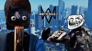 AWESOME WATCH DOGS 2 STUNTS & FAILS