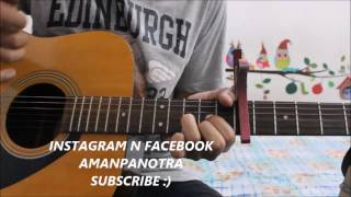 Despacito - Justin Bieber Ft. luis Fonsi - Hindi Guitar lesson simple chords and strumming