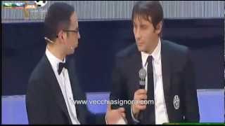 Conte - Miglior Allenatore al Gran Galà del calcio 2013