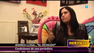 INFIDENCIAS - Andrea Llosa... "al desnudo"