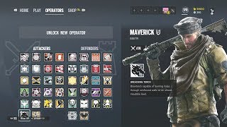 Rainbow Six: Siege Operators Bio's - Operator: Erik "Maverick" Thorn!