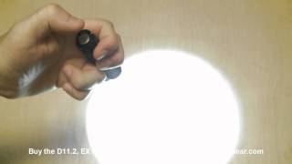 Nitecore D11.2 EX11.2 LED Flashlight Review