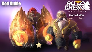 Auto Chess Mobile - 3 Star Mars Gameplay God Warlock Team Build Guide - Rook 5 Android/iOS