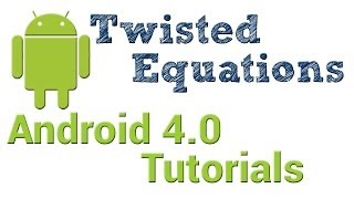 Android 4.0 Tutorials || 69. Notifications Part 1 - Basic Notifications
